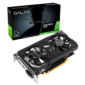 Placa de Video GeForce GTX 1650 EX 1-Click OC Galax, 4GB, GDDR6 - 65SQL8DS66E6