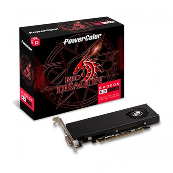 Placa de Video PowerColor Radeon RX 550 Red Dragon, 4GB GDDR5, 128Bit
