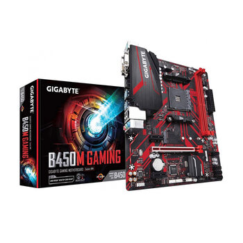 Placa Mae Gigabyte B450M Gaming - AMD AM4 - mATX - DDR4