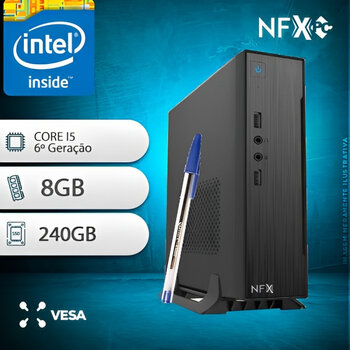 Computador NFX PC, I5 6ºGen, 8GB RAM, SSD 240GB - MINI/VESA