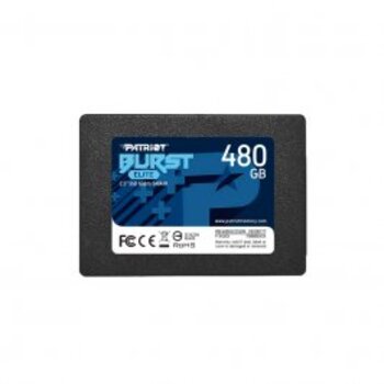 SSD 480 GB Patriot Burst Elite, SATA III, Leitura: 450MB/s