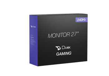 Monitor Gamer Duex 27 VA, 240hz,1MS, Curvo, Full HD, HDMI/DP, FreeSync