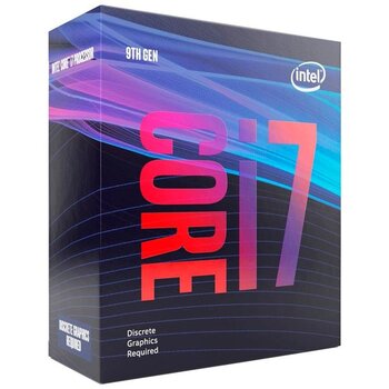 Processador Intel Core I7-9700F, Cache 12MB, 3.0 GHz (4.7GHz Turbo), LGA 1151