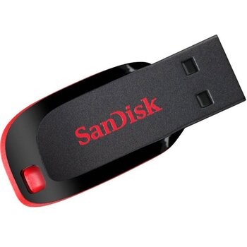 Pen Drive Cruzer Blade Sandisk 128GB - USB 2.0