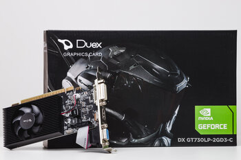 Placa de Video Duex GForce GT 730, 2GB, DDR3, DX GT730LP-2GD3-C