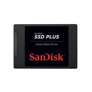 SSD 480 GB Sandisk Plus, SATA III Leitura 535MB/s Gravação 445MB/s SDSSDA480GG26