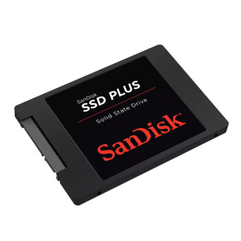 SSD 480 GB Sandisk Plus, SATA III Leitura 535MB/s Gravação 445MB/s SDSSDA480GG26