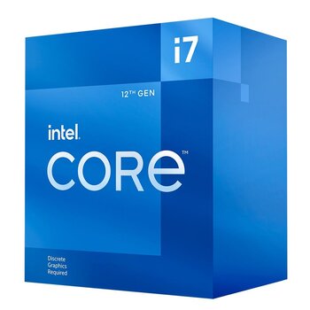 Processador Intel Core I7-12700F, Cache 25MB, 2.1 GHz (4.9GHz Turbo), LGA 1700