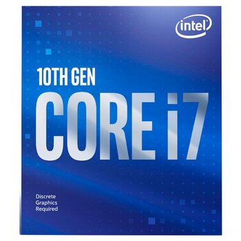 Processador Intel Core I7-10700F, Cache 16MB, 2.9 GHz (4.8GHz Turbo), LGA 1200