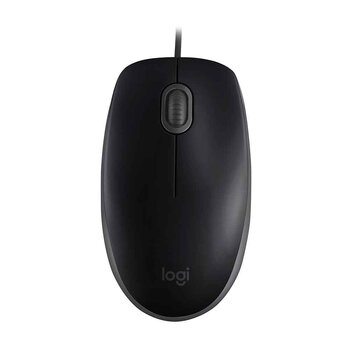 Mouse USB Logitech M110 com Clique Silencioso, Preto - 910-006756