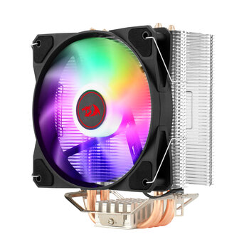 Cooler para Processador Redragon Tyr Preto Rainbow, 120mm, AMD/Intel - CC-9104