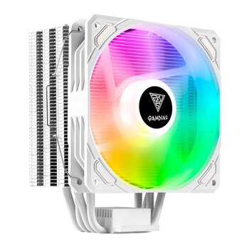 Cooler para Processador Gamdias Boreas E1, RGB, Branco, AMD/Intel - BOREAS E1-41