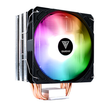 Cooler para Processador Gamdias Boreas E1, RGB, Preto, Intel/Amd - BOREAS E1-410
