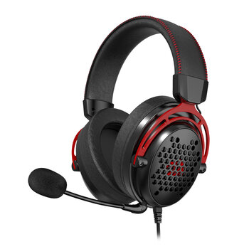 Headset Gamer Redragon Diomedes 7.1 Preto, Drivers 53mm, P3 - H388