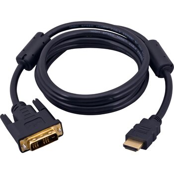 Cabo HDMI para DVI-D, 1.8m, Single Link - Fortrek -  HMD-201