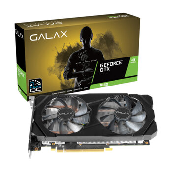 Placa de Video GeForce GTX 1660 1-Click Galax NVIDIA, 6GB, GDDR5 - 60SRH7DSY91C
