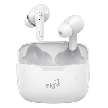 Fone de Ouvido ELG TWS Bluetooth - Branco - TWPRO3S