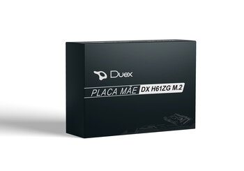 Placa Mae Duex DX H61ZG M2 - LGA 1155 - mATX - DDR3