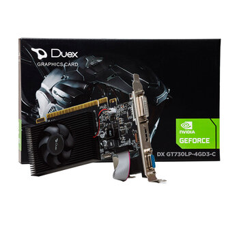 Placa de Video Duex GForce GT 730, 4GB, DDR3, DXGT730-4G1288D3