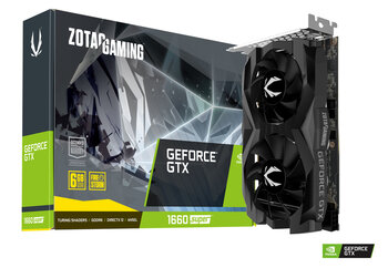 Placa de Video GeForce GTX 1660 Super Zotac Gaming, 6GB, GDDR6 - ZT-T16620F-10L