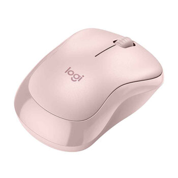 Mouse S/Fio Logitech M240 Silent, Bluetooth, Rosa - 910-007117