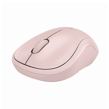 Mouse S/Fio Logitech M240 Silent, Bluetooth, Rosa - 910-007117