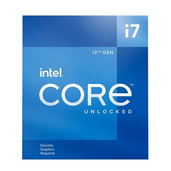 Processador Intel Core I7-12700KF, Cache 25MB, 3.6 GHz (5.0GHz Turbo), LGA 1700