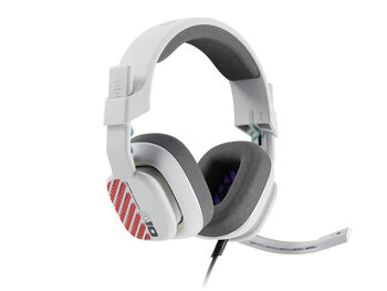 Headset Gamer Logitech Astro A10 Gen 2, Drivers 53mm, PS - Branco - 939-002063