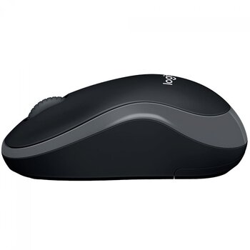 Mouse S/Fio Logitech M185 com Design Ambidestro, USB, Preto - 910-002225