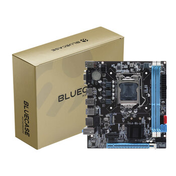 Placa Mae Bluecase BMBB75-G3HGU-M2 REV 2.0 - LGA 1155 - mATX - DDR3