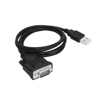 Cabo Adaptador Conversor USB x Serial RS232, 80cm, Compativel Win 10 - CBC.20901