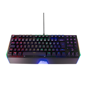 Teclado Mecânico A+ Plus Tech Mizu RGB, Preto, Switch Brown - AP-KB-3988