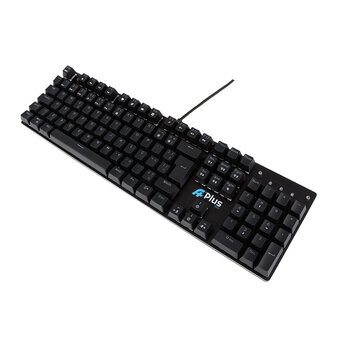 Teclado Mecânico A+ Plus Tech Khan RGB, Preto, Switch Brown - AP-KB-3993