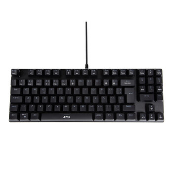 Teclado Mecânico A+ Plus Tech Barak Black, RGB, Switch Brown - AP-KB-3997