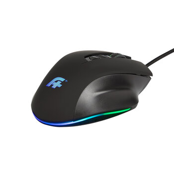 Mouse Gamer A+ Plus Tech Yuki, Preto, RGB, 12000 DPI, 7 Botões, USB - AP-ME-2995