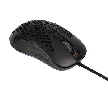 Mouse Gamer A+ Plus Tech Pyro, Preto, RGB, 16000 DPI, 7 Botões, USB - AP-ME-2992