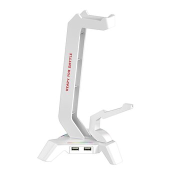 Suporte Para Headset Redragon Scepter RGB ELITE Branco - HA311-W