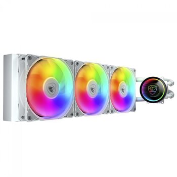 Water Cooler Gamer Cougar Poseidon Elite aRGB 360mm, Branco - 3MPSD360.0002