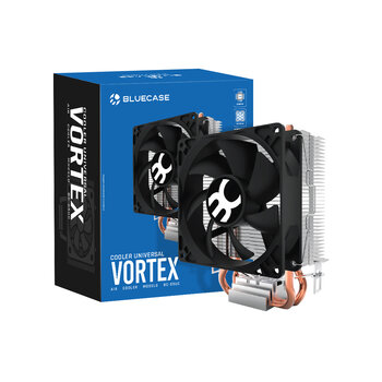 Cooler para Processador Bluecase Vortex, Aluminio e Cobre, AMD/Intel - BC-05UC