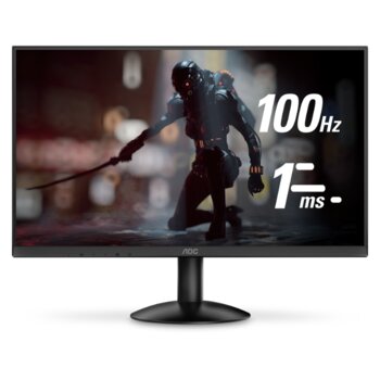 Monitor Gamer AOC 23,8, 100Hz, 1ms, Led VA, FullHD, Preto - 24B30HM2