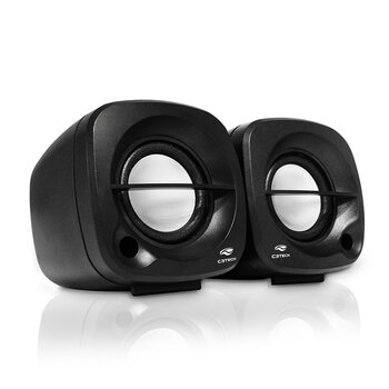 Cx de Som C3Tech USB PRETO 3W RMS - SP 303BK