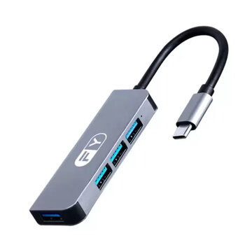 HUB USB-C para 4 Portas (1-USB 3.0 + 3-USB 2.0) -HUB.35501