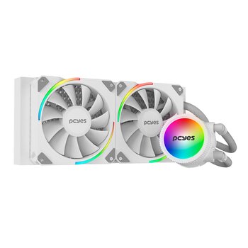 Water Cooler Gamer PCYES Sangue Frio 3 ARGB White Ghost, 240mm - ARGBSF3240WGBR