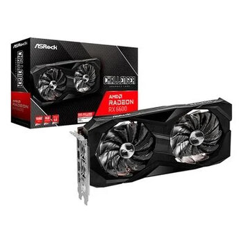 Placa de Video RX 6600 Asrock Challenger D, 8GB GDDR6 - 90-GA2RZZ-00UANF