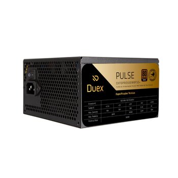 Fonte Duex PULSE PRO FSE+ 500W, 80Plus Bronze, PFC Ativo