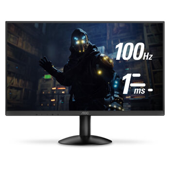 Monitor Gamer AOC 21,5, 100Hz, 1ms, Led VA, FullHD, Preto - 22B30HM2