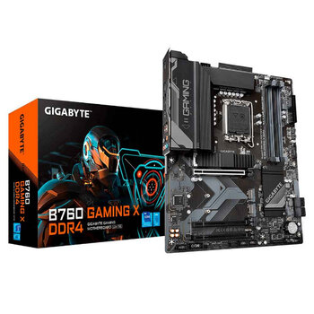 Placa Mae Gigabyte B760 Gaming X DDR4 1.0 - LGA1700 - mATX