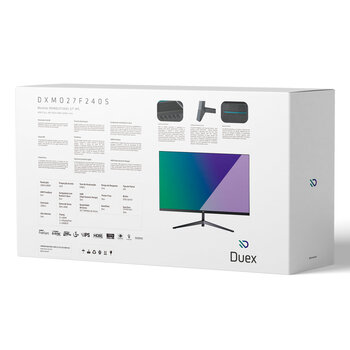 Monitor Gamer Duex 27 IPS, 240hz,1MS, Full HD, HDMI/DP/USB, FreeSync DXMO27F240S