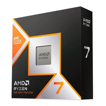 Processador AMD Ryzen 7 9800X3D, 5.2 GHz, 8 Cores, 16 Threads, 104Mb Cache, AM5