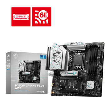 Placa Mae MSI B760M Gaming Plus WIFI - LGA 1700 - DDR5